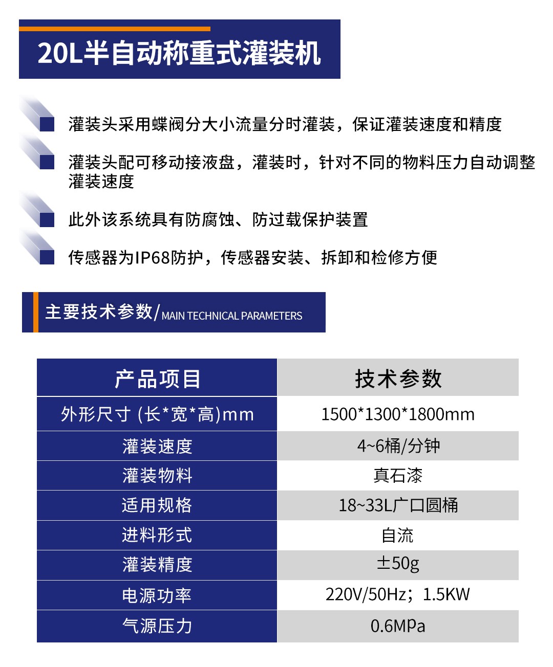 液体灌装机,称重灌装机,定量灌装机