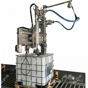 聚醚压盖机 1000L吨桶双速压盖机