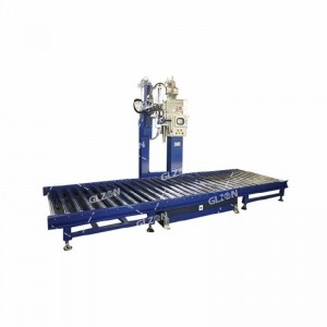 敞口桶全自动装桶机,1200L-IBC吨桶硫酸硝酸盐酸装桶机